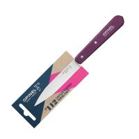 Нож столовый Opinel №112, деревянная рукоять, блистер, нержавеющая сталь, сливовый 001914 001914 от прозводителя Opinel