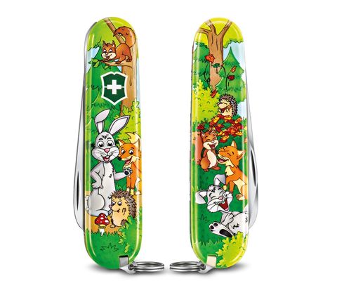 Нож Victorinox My First Victorinox Rabbit Edition, 84 мм, 9 функций, зеленый 0.2373.E2 от прозводителя Victorinox