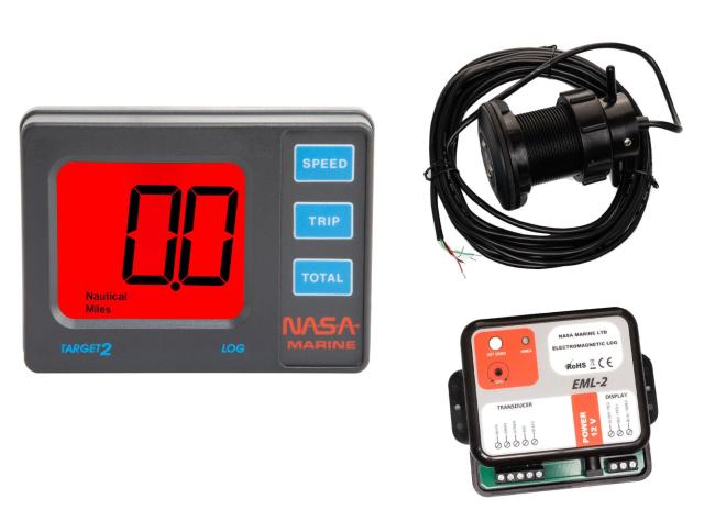 NASA MARINE Electromagnetic Log Sensor incl. Target Display EML-2+TAR-EM-LOG от прозводителя NASA MARINE
