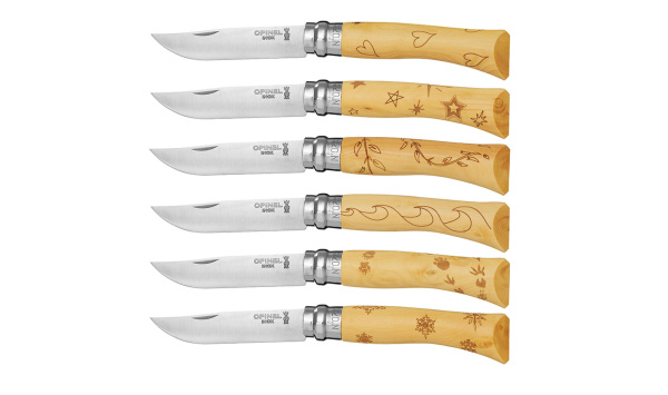 Нож складной Opinel №7 VRI Nature-Waves (волны) 0015526 от прозводителя Opinel