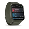 Garmin Venu X1 - | Moss with Titanium Caseback and Moss ComfortFit Nylon Band